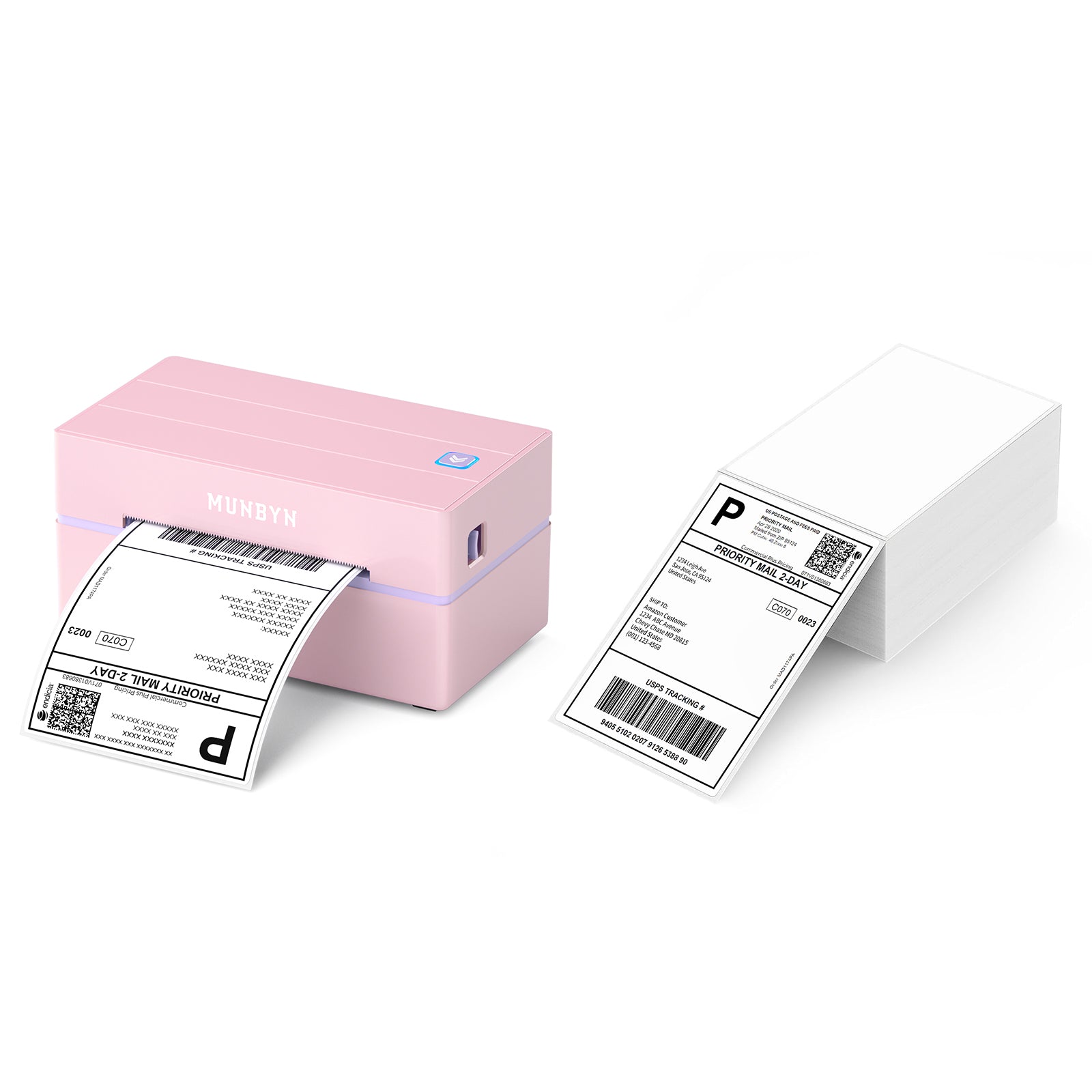 MUNBYN RealWriter 130B Bluetooth Thermal Label Printer
