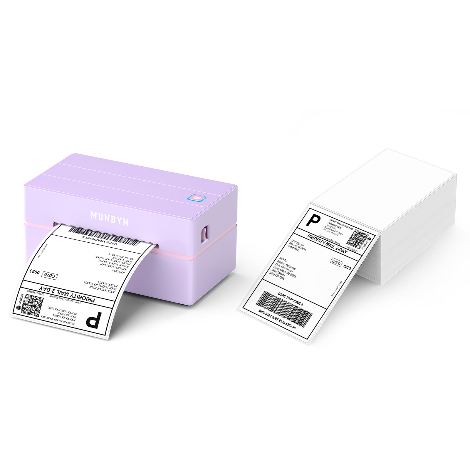 MUNBYN RealWriter 130B Bluetooth Thermal Label Printer
