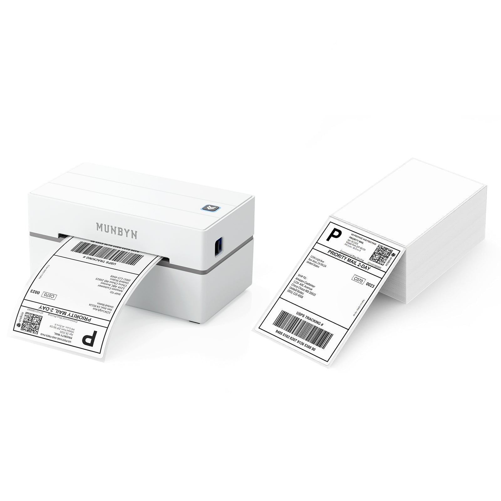MUNBYN RealWriter 130B Bluetooth Thermal Label Printer