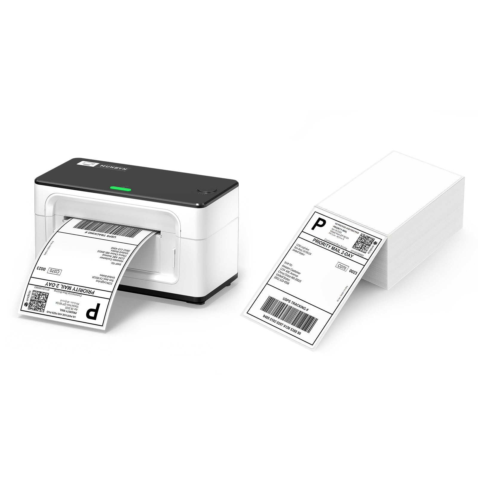 MUNBYN RealWriter 941B Bluetooth Thermal Label Printer 203DPI