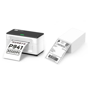 MUNBYN 941BP Bluetooth Thermal Label Printer 300DPI Kits