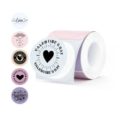 MUNBYN 2in Morandi Series 5 Color Round Labels 150pcs