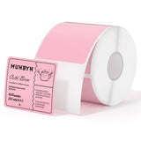 MUNBYN 2"x2" Square Thermal Labels for Barcode, Address and Multi-Purpose Use