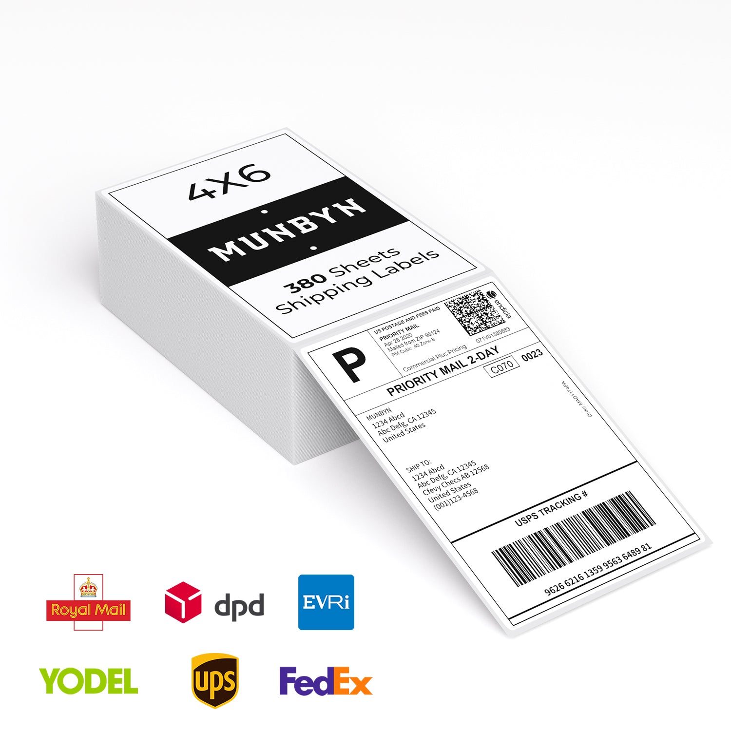 4" x 6" Shipping Labels