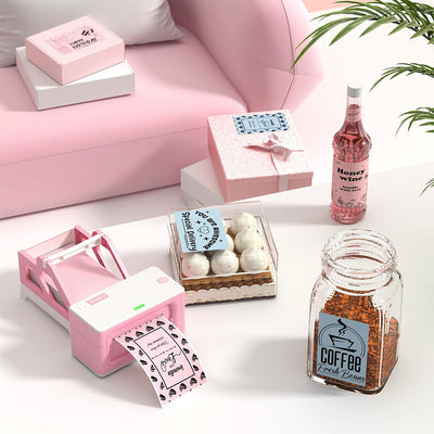 MUNBYN Candle Branding Label Kit for Custom Packaging