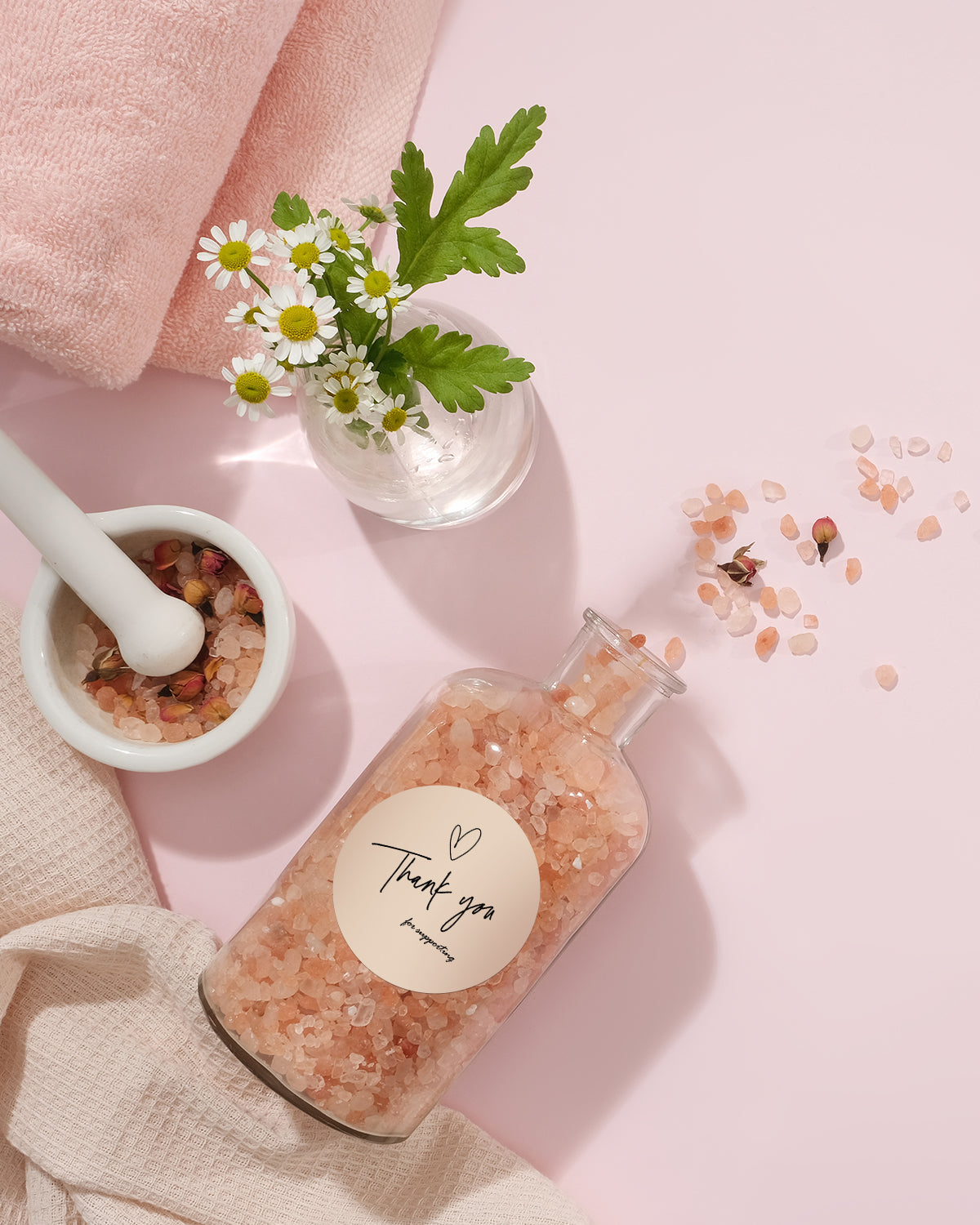 MUNBYN 2in Morandi Series 5 Color Round Labels 150pcs