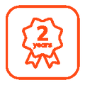 2-Year Warranty