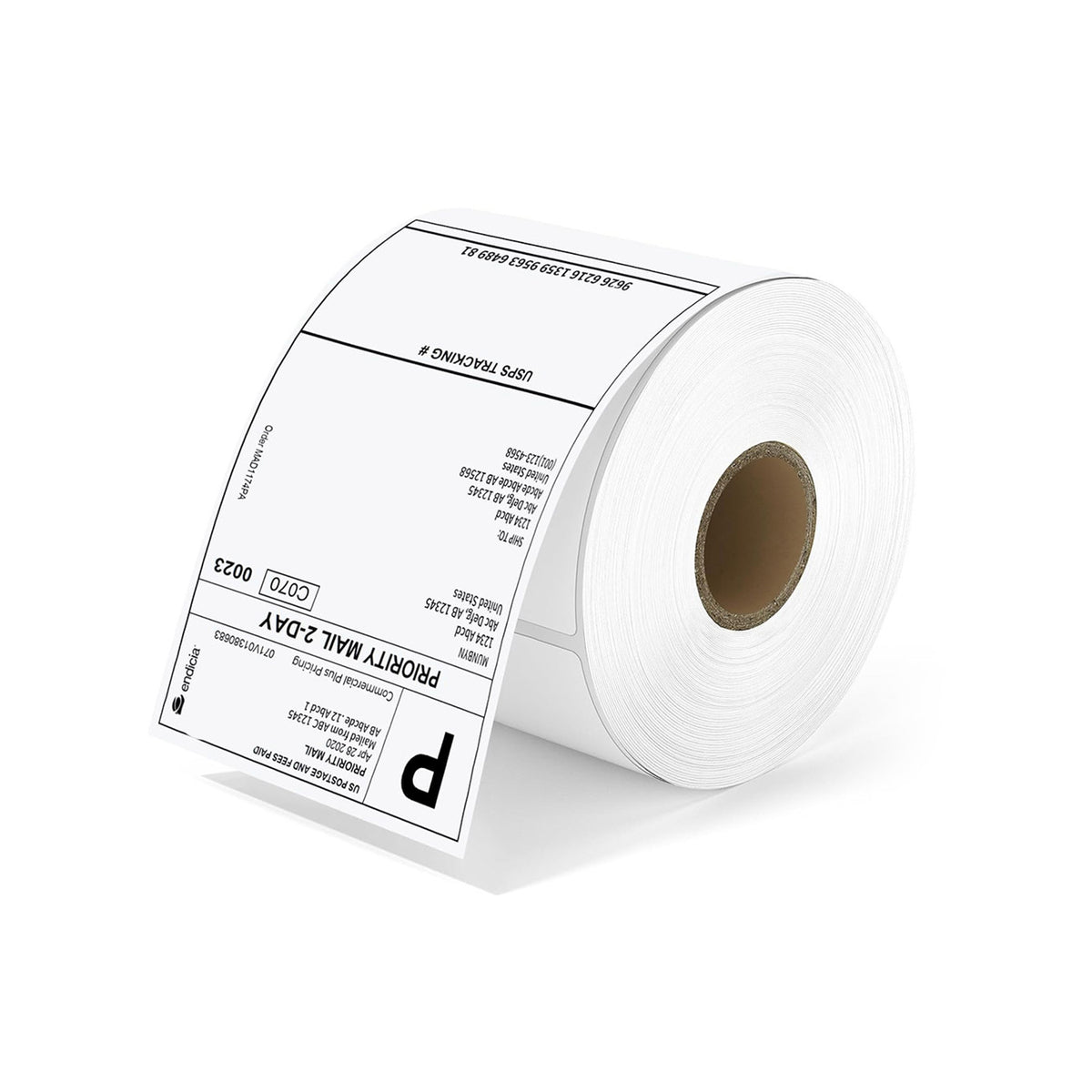 MUNBYN 4"x6" Direct Thermal Shipping Label, 220 Labels/Roll