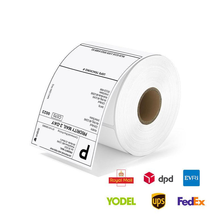 MUNBYN 4x6 Direct Thermal Shipping Roll Labels