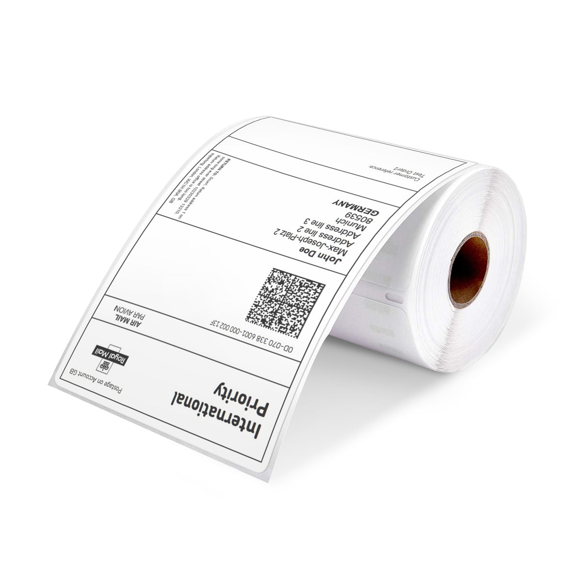 MUNBYN 4"x6" Direct Thermal Shipping Label, 220 Labels/Roll