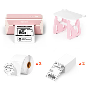 MUNBYN RealWriter 401AP AirPrint 300DPI Voice Controlled Thermal Printer Kits