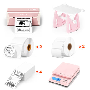 MUNBYN RealWriter 401AP AirPrint 300DPI Voice Controlled Thermal Printer Kits