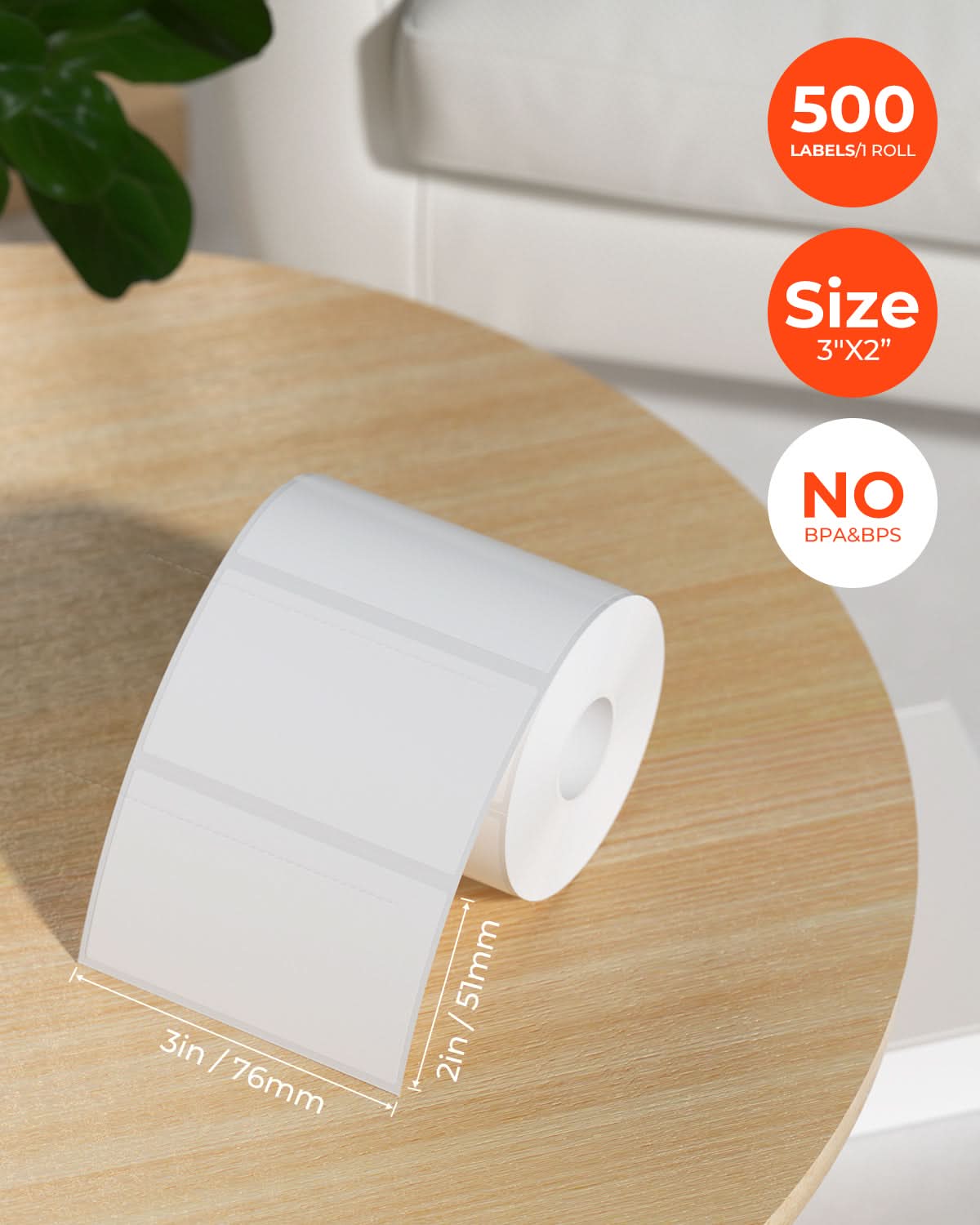 3" x 2" Rectangle Labels