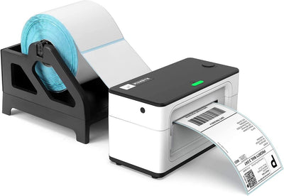 MUNBYN ILH01 Roll and Fan-Fold Label Holder for Shipping Labels