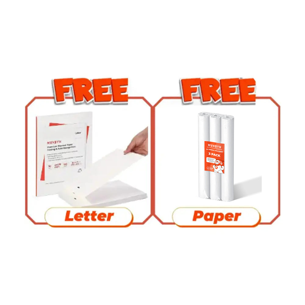 MUNBYN A4 Thermal Paper Gift