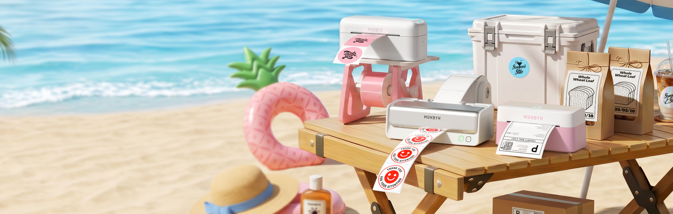MUNBYN Winter Sale label printers, kits and business supplies
