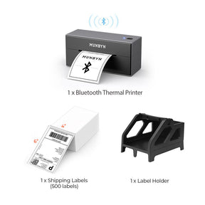 Wireless Bluetooth Thermal Label Printer Starter Kit