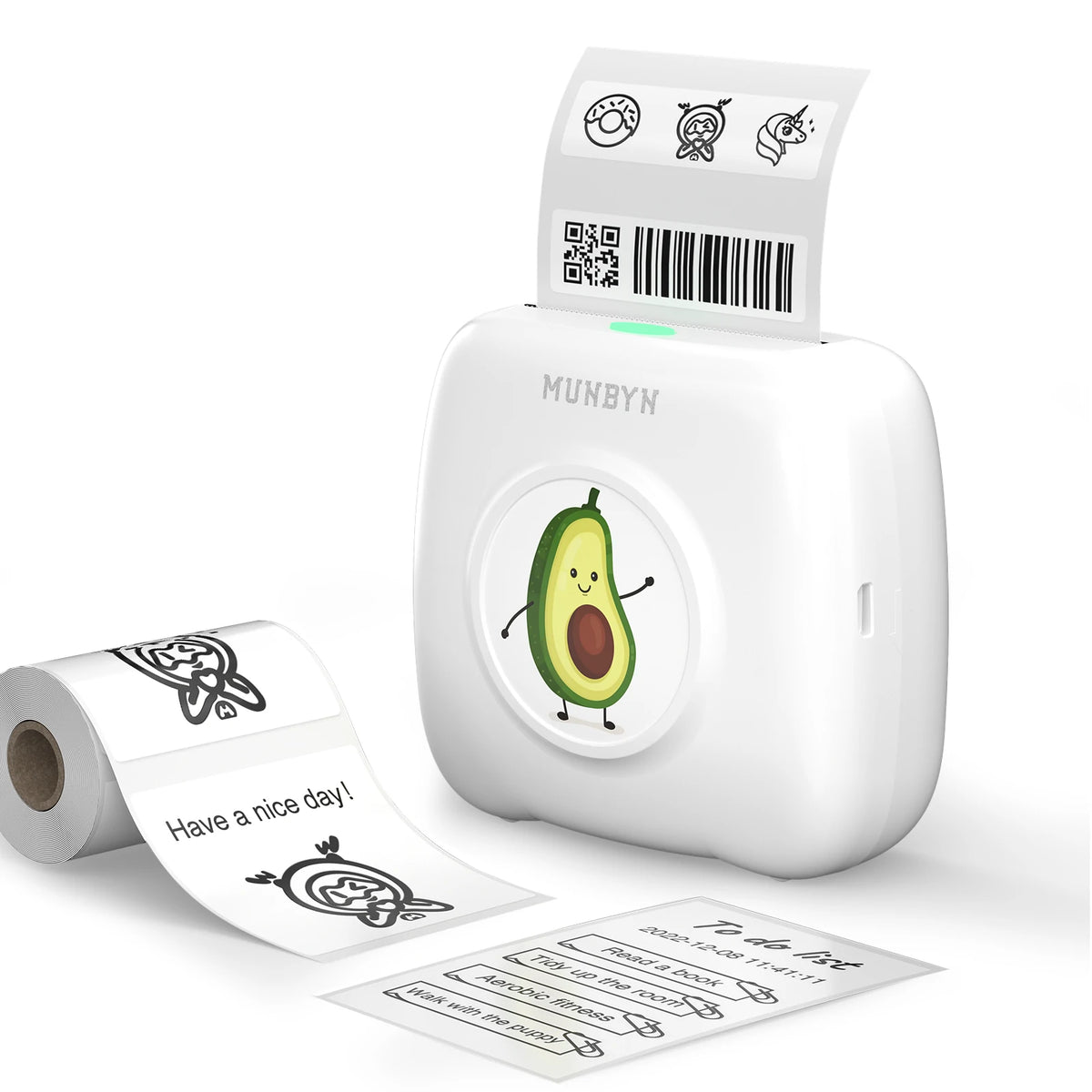 MUNBYN pocket thermal label maker