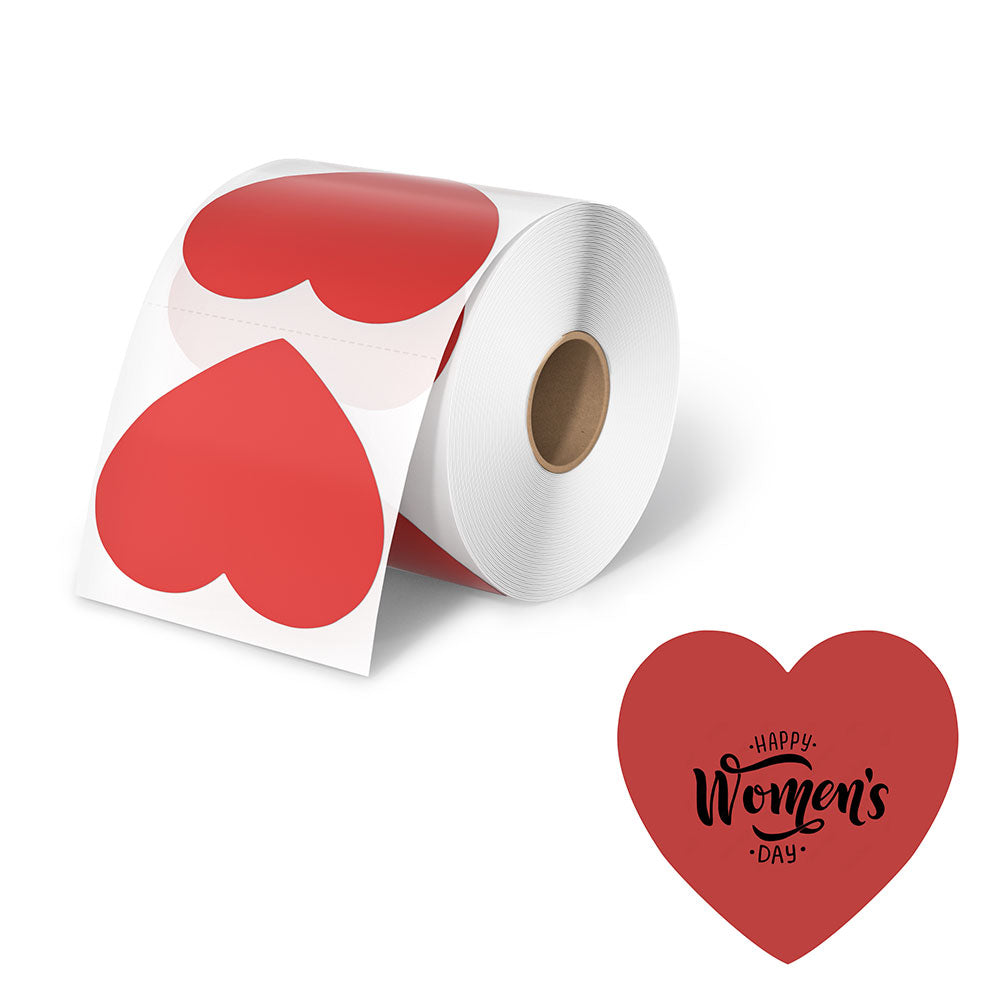 Heart Shape Stickers Valentines Foam Heart Stickers for mother's day and Valentine's Day Decoration, sticker labels, thermal labels, thermal sticker label,