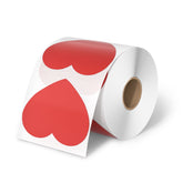 MUNBYN heart sticker label is the perfect addition to your gift wrapping supplies, adding a touch of love to your packages.