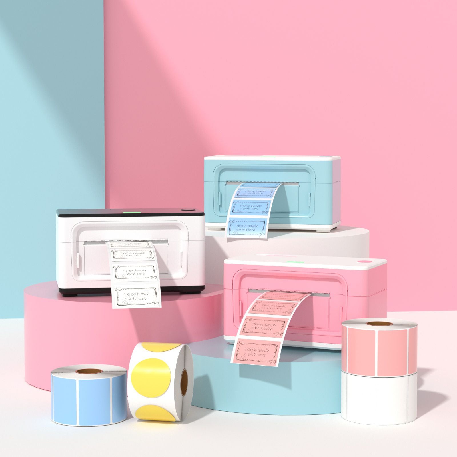 The MUNBYN thermal sticker labels are compatible with a variety of thermal printers, making them a versatile and convenient labeling solution.