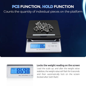 66 lb Digital Shipping Postal Postage Scale with Hold & Tare Function