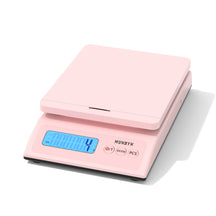 Amazon Best Seller Pink Digital Shipping Postal Postage Scale with Hold & Tare Function | MUNBYN